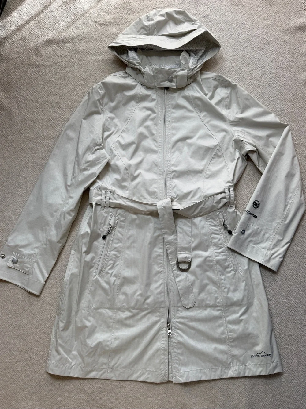 Eddie Bauer Women Weather Edge Plus 365 Waterproof Jacket M Petite Gorpcore - Picture 2 of 12